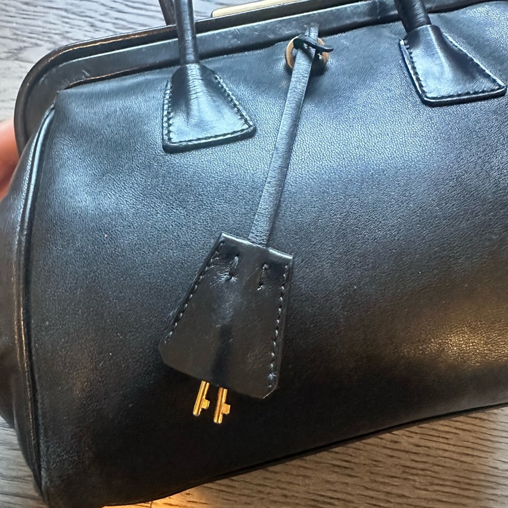 PRADA VTG Mini Madras Cerniera Doctor Bag - Picture 4 of 12
